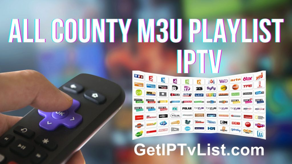 IPTV m3u playlist