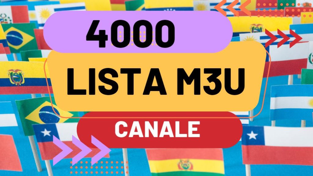 Lista m3u 4000 canales